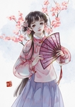 二次元动漫性感美女少女唯美妹子
