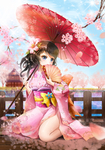 二次元动漫性感美女少女唯美妹子