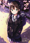 二次元动漫性感美女少女唯美妹子