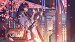 二次元动漫性感美女少女唯美妹子