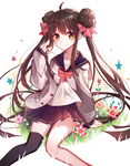 二次元动漫性感美女少女唯美妹子