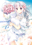二次元动漫性感美女少女唯美妹子