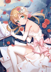 二次元动漫性感美女少女唯美妹子