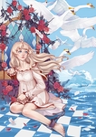 二次元动漫性感美女少女唯美妹子