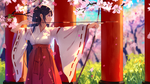 二次元动漫性感美女少女唯美妹子