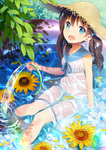 二次元动漫性感美女少女唯美妹子