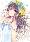 二次元动漫性感美女少女唯美妹子