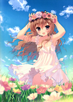 二次元动漫性感美女少女唯美妹子