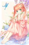 二次元动漫性感美女少女唯美妹子