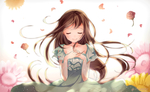 二次元动漫性感美女少女唯美妹子