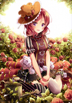 二次元动漫性感美女少女唯美妹子
