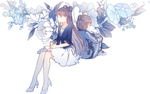 二次元动漫性感美女少女唯美妹子