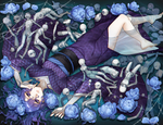 二次元动漫性感美女少女唯美妹子