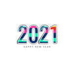 2021多彩字体