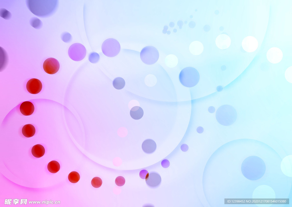 炫酷的彩色光影背景