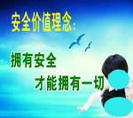 安全价值理念形象宣传