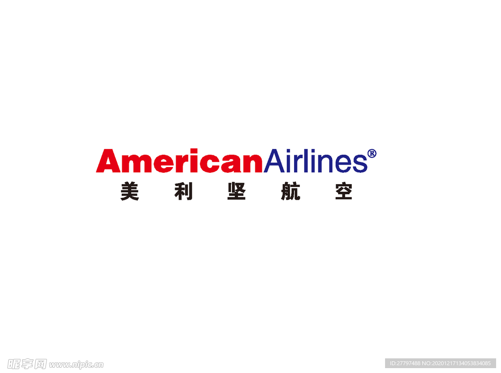 美利坚航空标志logo