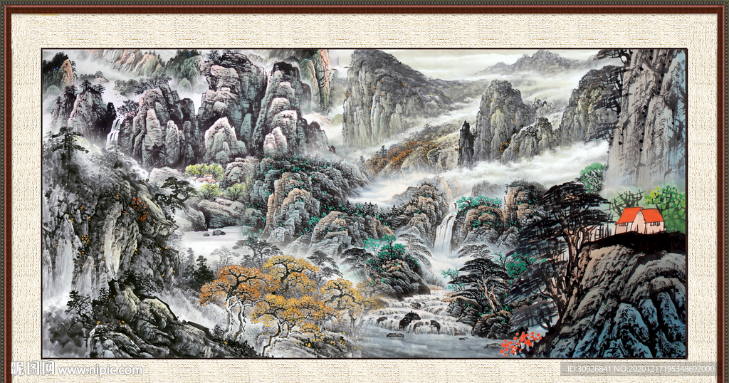 国画山水