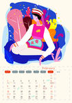 少数民族插画设计