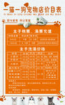 一猫一狗价格表