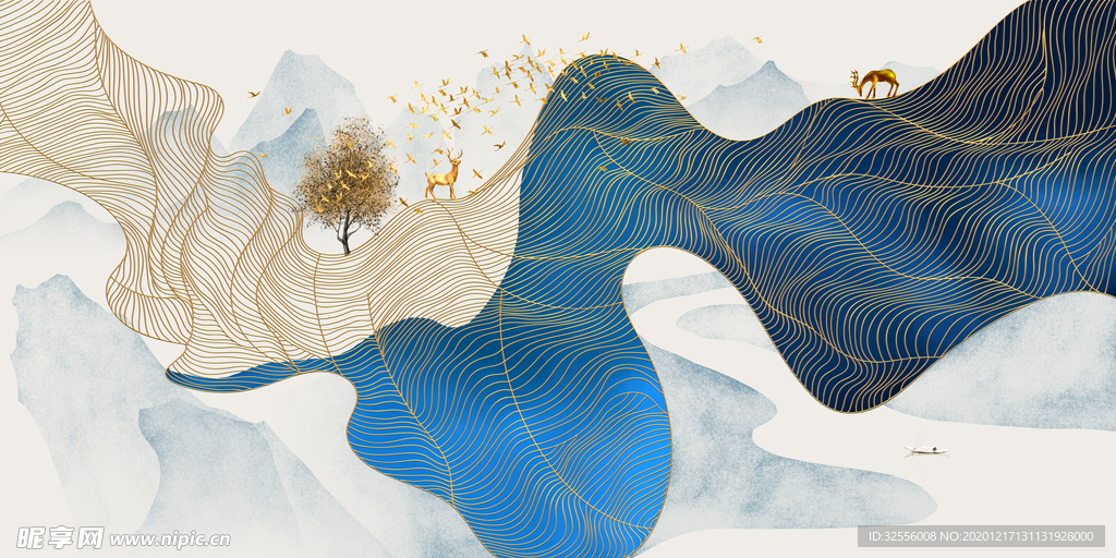水墨画