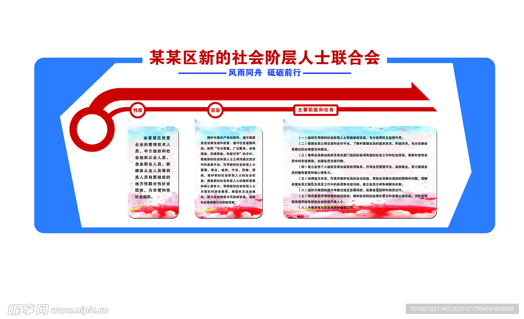 新阶联简介墙