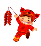鞭炮爆竹新年喜庆元素PNG