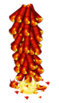 鞭炮爆竹新年喜庆元素PNG