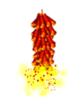 鞭炮爆竹新年喜庆元素PNG