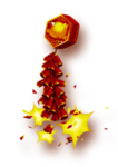 鞭炮爆竹新年喜庆元素PNG