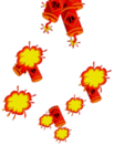 鞭炮爆竹新年喜庆元素PNG