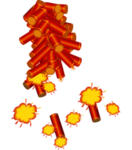 鞭炮爆竹新年喜庆元素PNG