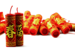 鞭炮爆竹新年喜庆元素PNG