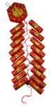 鞭炮爆竹新年喜庆元素PNG