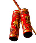 鞭炮爆竹新年喜庆元素PNG