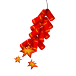 鞭炮爆竹新年喜庆元素PNG