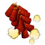 鞭炮爆竹新年喜庆元素PNG