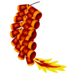 鞭炮爆竹新年喜庆元素PNG