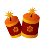 鞭炮爆竹新年喜庆元素PNG