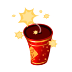 鞭炮爆竹新年喜庆元素PNG