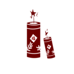 鞭炮爆竹新年喜庆元素PNG