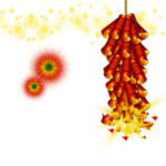 鞭炮爆竹新年喜庆元素PNG
