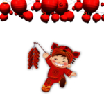 鞭炮爆竹新年喜庆元素PNG