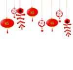 鞭炮爆竹新年喜庆元素PNG