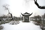 扬州瘦西湖雪景