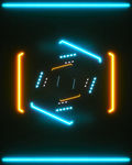 C4D 模型炫酷科技场景灯光