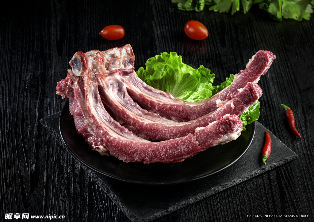 美食排骨