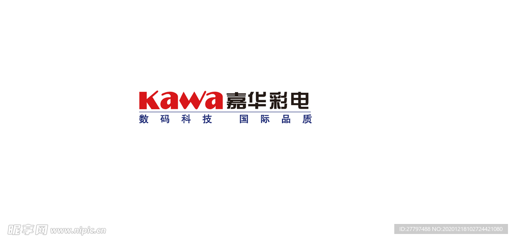 嘉华彩电标志logo