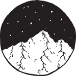 黑白手绘素材