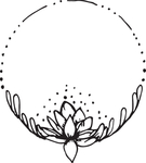森系手绘花枝